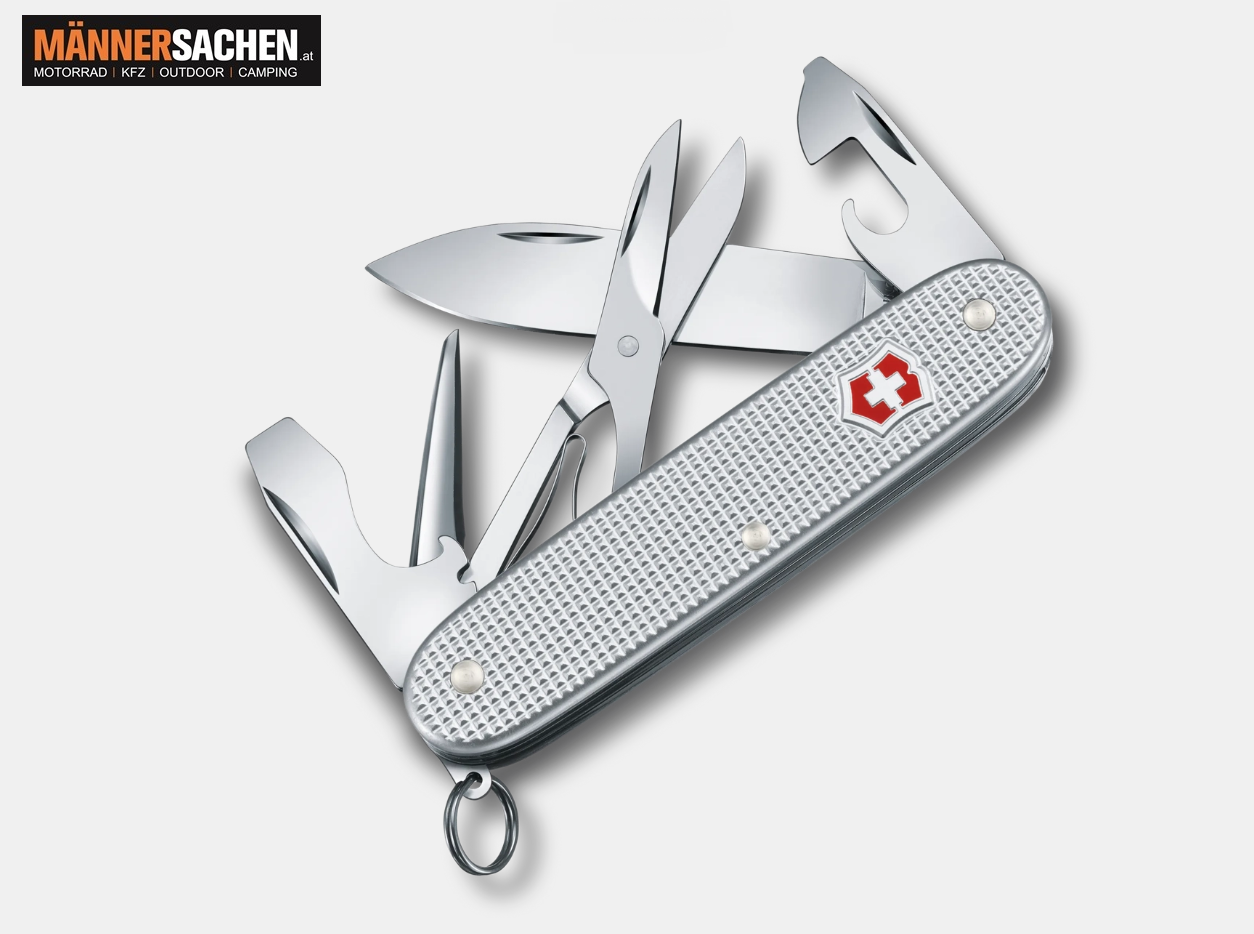 VICTORINOX Pioneer X Alox mit 9 Funktionen und hochwertigen Alox-Schalen
