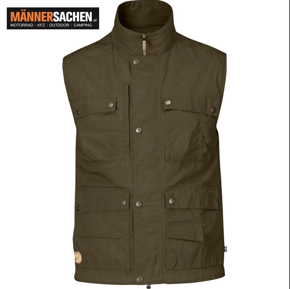 FJÄLLRÄVEN REPORTER LITE VEST Praktische Weste aus G-1000 Lite mit Netzfutter F81280