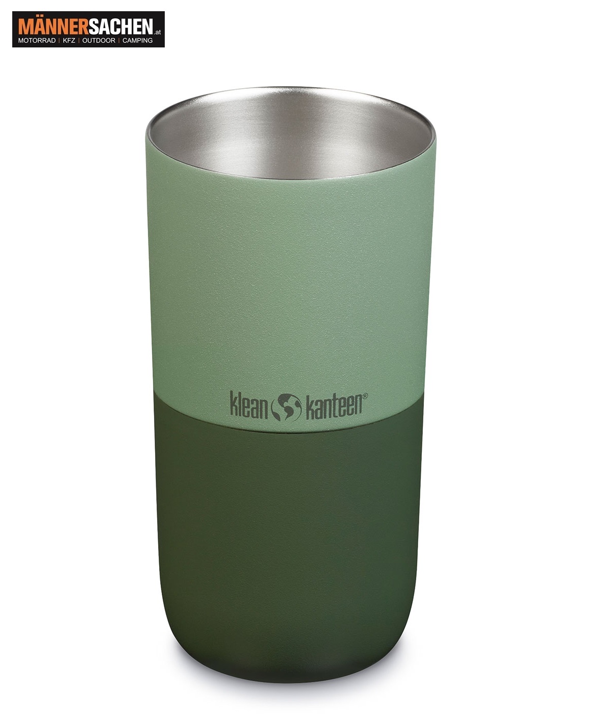 Klean Kanteen Edelstahl Thermobecher Rise Tumbler 473ml mit Flip Lid Deckel