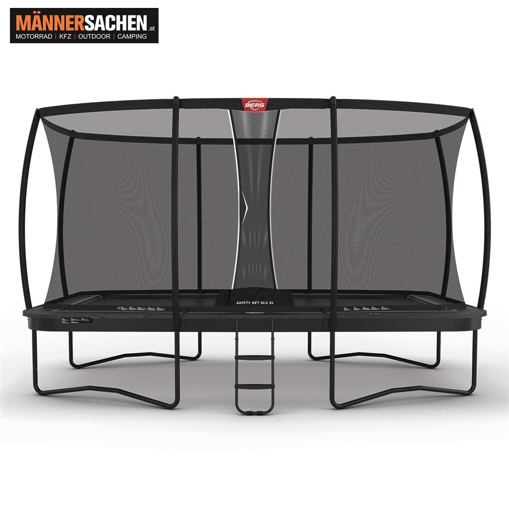 BERG TOYS Trampolin Ultim Elite Regular 500 Grey + Safety Net DLX XL 32.45.95.31