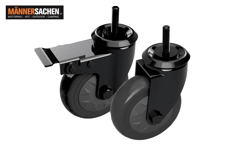 BIG GREEN EGG Set mit Schwenkrollen passend für das EGG Nest