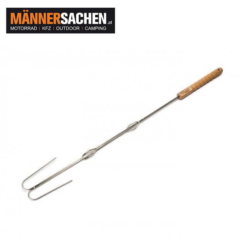 PETROMAX LAGERFEUER SPIEß LS 2   (2 STÜCK IM SET) mit zwei umgebogenen Zinken