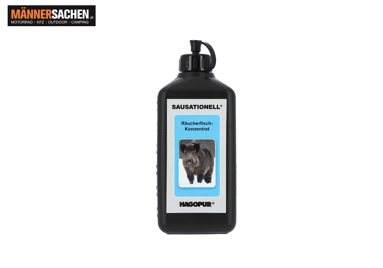 HAGOPUR Sausationell® – Räucherfisch-Konzentrat Lockmittel für Schwarzwild 500ml