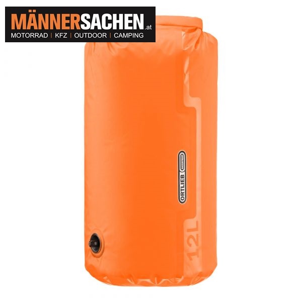 ORTLIEB DRY-BAG PS10 VALVE 12 Liter - ultraleichter wasserdichter Packsack+Ventil inkl. GRATISVERSAN