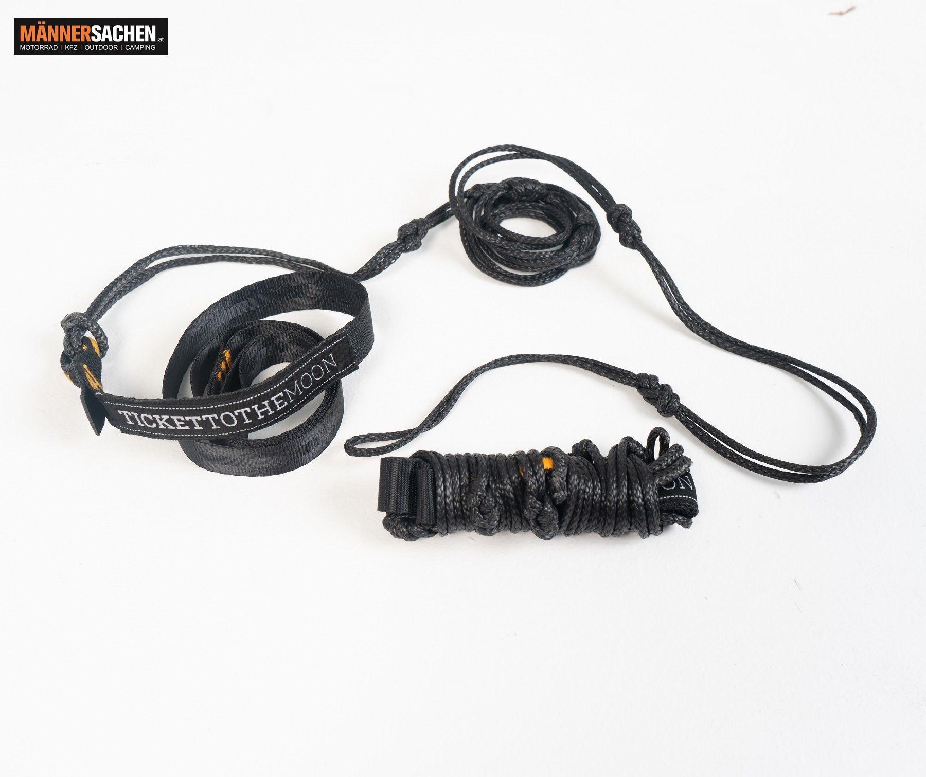 Ticket to the moon TTTM "Lightest Straps" ist eine Baumbefestigung für die Hängematte