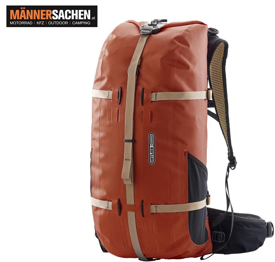 ORTLIEB Atrack 35 - Wasserdichter Rucksack 35 Liter inkl. GRATISVERSAND