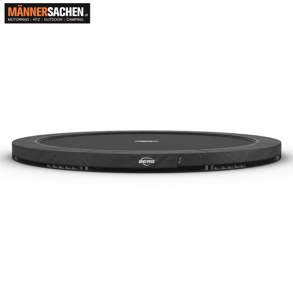 BERG TOYS Trampolin SPORTS Elite InGround 430 cm GRAU ohne Sicherheitsnetz 37.54.03.02