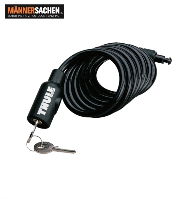 THULE Cable Lock Kabelschloss in schwarz Ihre zusätzlich Diebstahlsicherung !