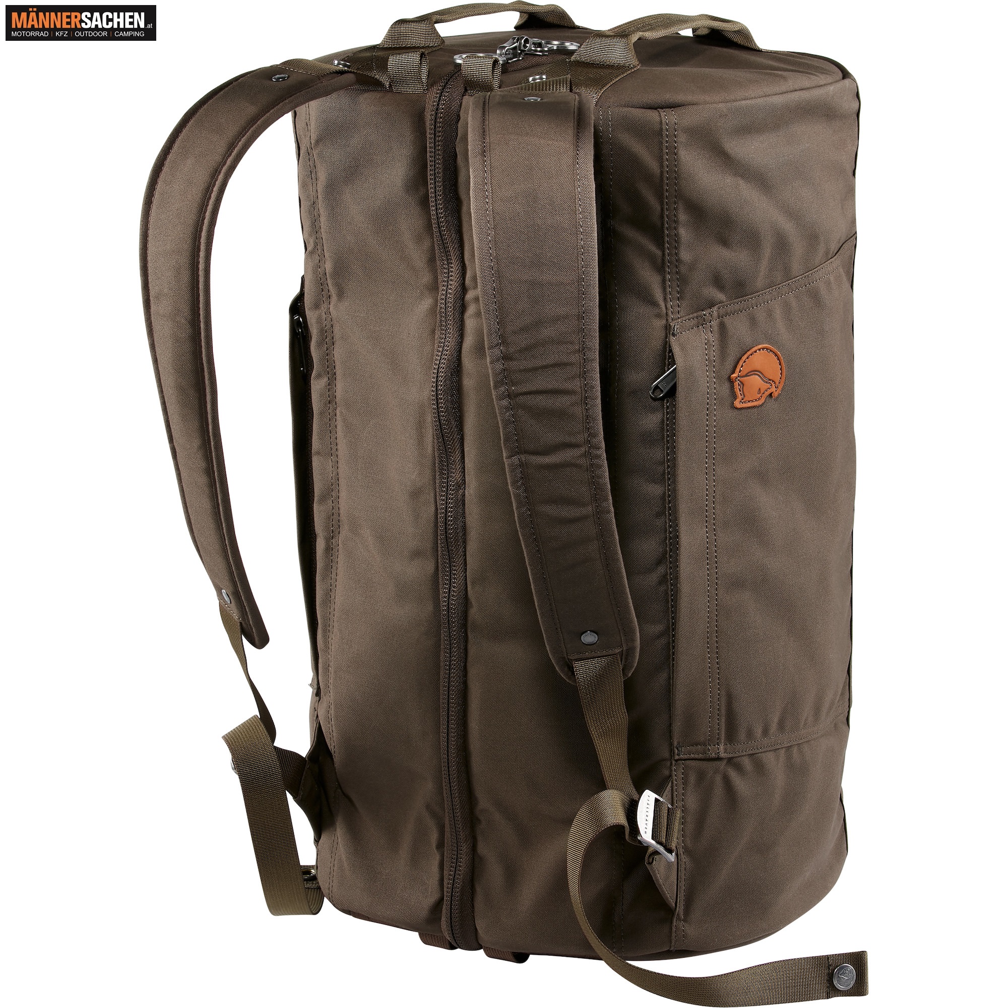 FJÄLLRÄVEN SPLITPACK Rucksack 35 Liter Duffel-Reisetasche schwarz oder darkolive F24244