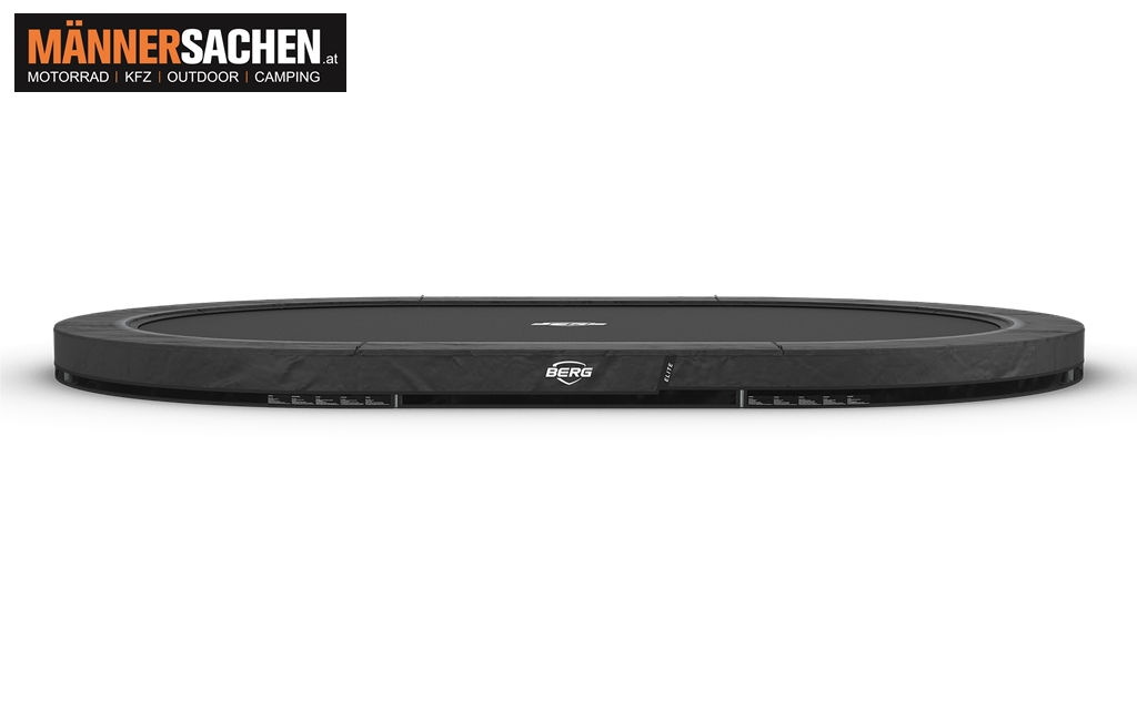 BERG TOYS Trampolin Grand Elite InGround 520 GRAU ohne Sicherheitsnetz 30.43.25.32