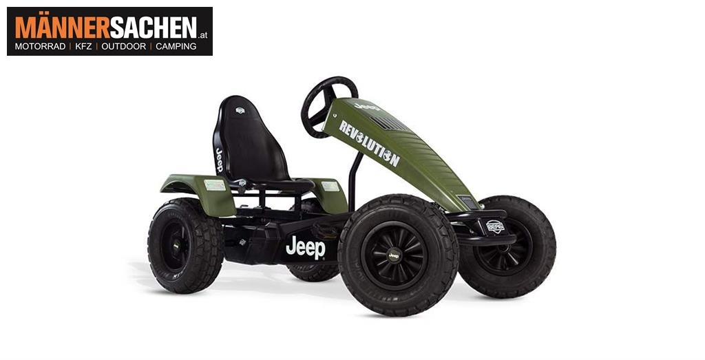 BERG TOYS Gokart JEEP® REVOLUTION XL BFR 07.11.06.00 jetzt mit -50% auf einen passenden Anhänger