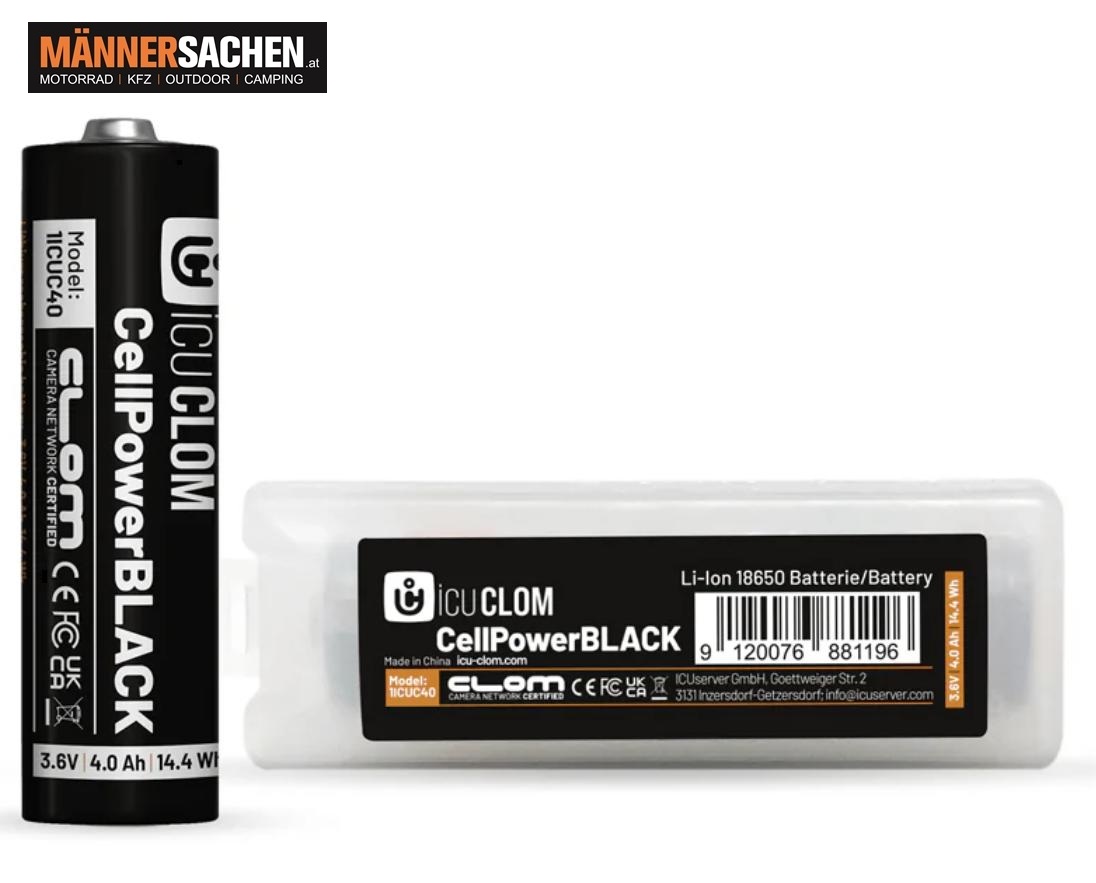 ICU CellPower BLACK 18650 Lithium-Ionen-Akku 4000 mAh