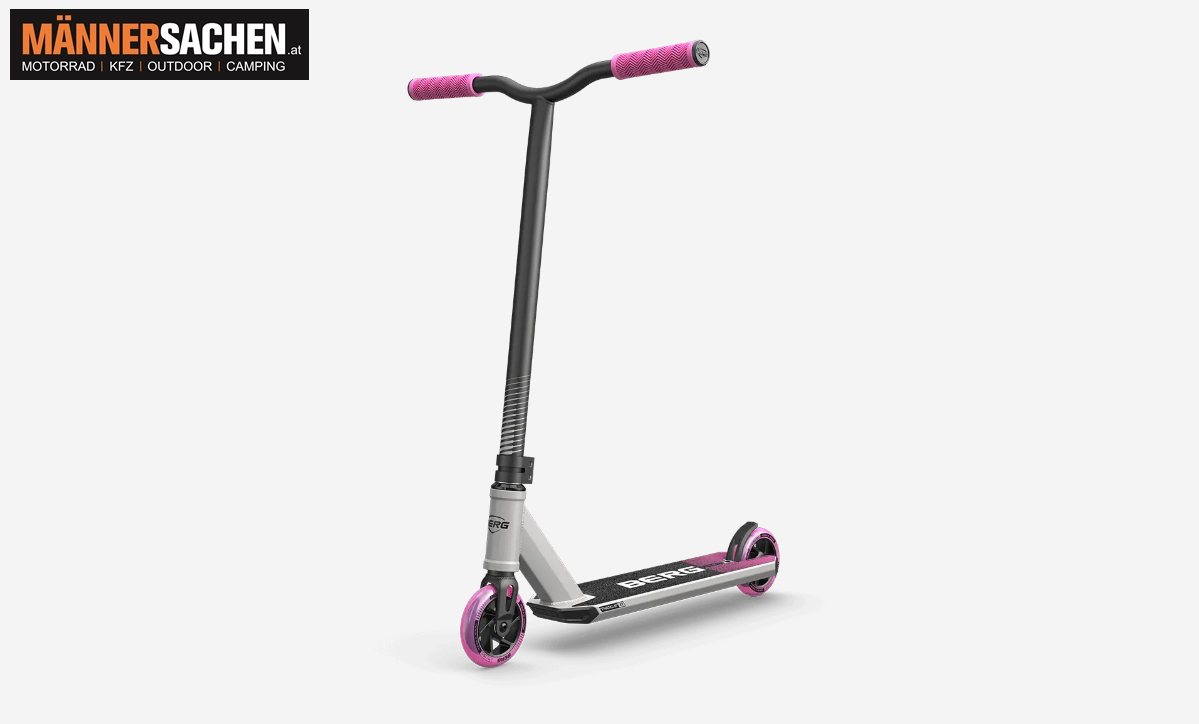 BERG TOYS Stuntroller Stuntscooter PROXUS X1 grau / pink (GREY/PINK) inkl. GRATISVERSAND 24.80.02.00