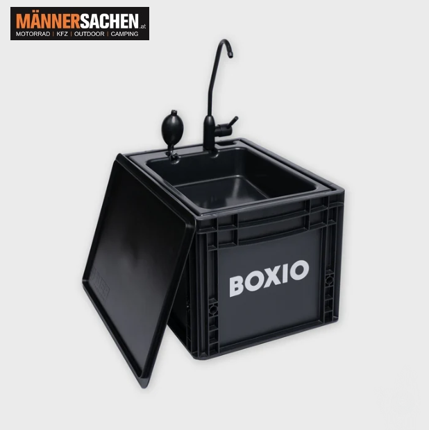 BOXIO WASH - Dein mobiles Waschbecken: leicht, kompakt und vollkommen autark inkl. GRATISVERSAND