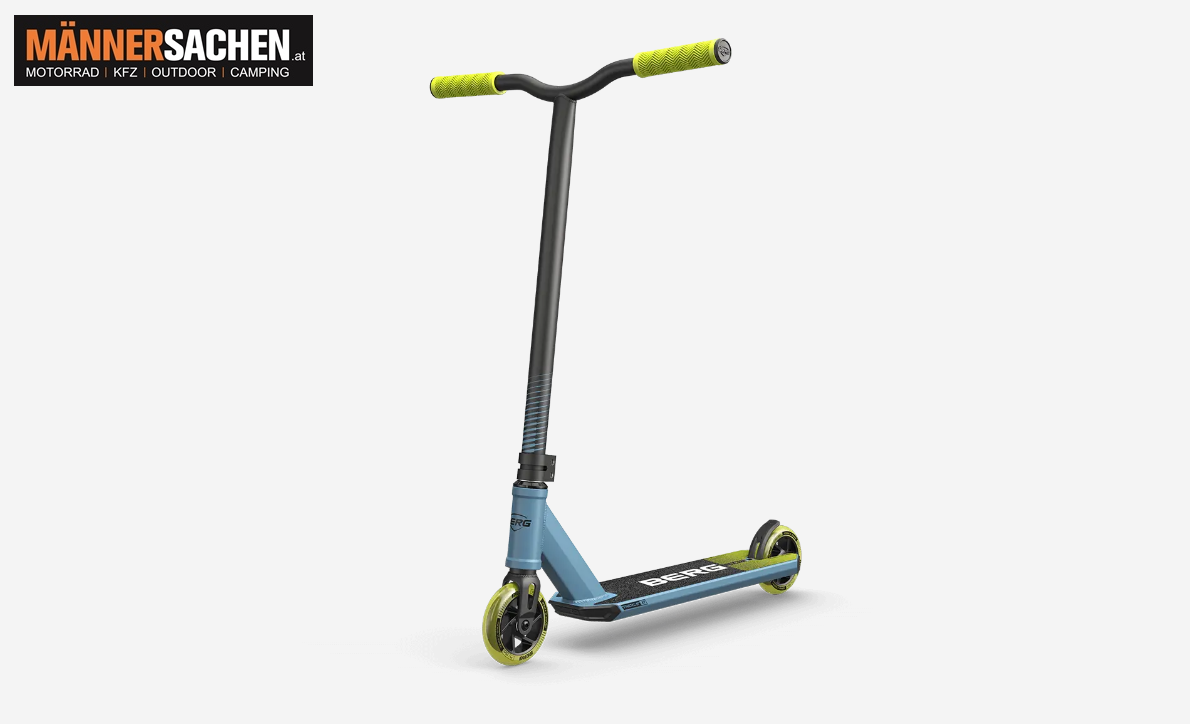 BERG TOYS Stuntroller Stuntscooter PROXUS X1 blau / gelb (blue/lime) Inkl. GRATISVERSAND 24.80.00.00