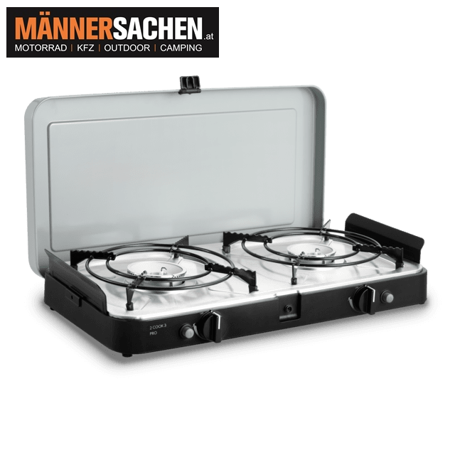 DOMETIC 2-Flammen-Gasgrill Cadac 2Cook3 Pro Stove mit zwei unabhängigen Brennern 9610004181