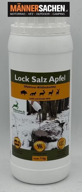 WILDLUTSCHER Lock Salz Apfel | lockt, bindet und lenkt Rotwild
