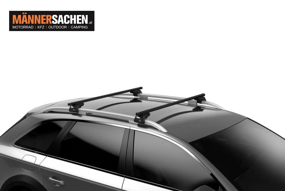 THULE SmartRack XT SquareBar schwarz Länge: 118 cm komplettes Dachträgersystem 730422