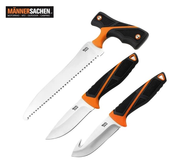 Aufbrech,- und Zerwirkset 3-teilig Wald & Forst