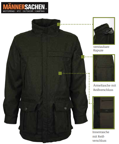 JAGDHUND Jacke "Salzburg" Grün