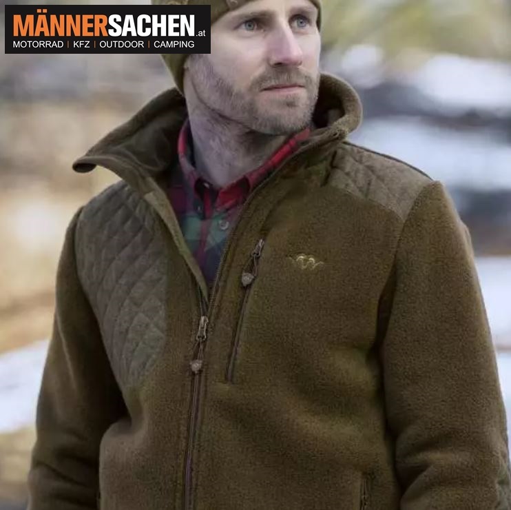 BLASER Jonathan Fleecejacke Herren Braun - Warmes und atmungsaktives Fleece Inkl. GRATISVERSAND