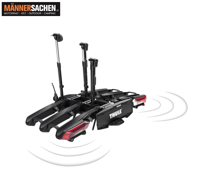 THULE EPOS ParkSecure der Premium-Fahrradträger mit integrierten Parksensoren ! Für 3 Fahrräder / E-Bikes ! Modell : 9803100! Österreichweite GRATISLIEFERUNG !!!