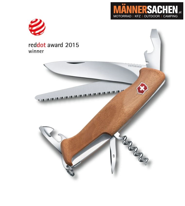 VICTORINOX Ranger 55 Wood 0.9561.63 mit 10 Funktionen