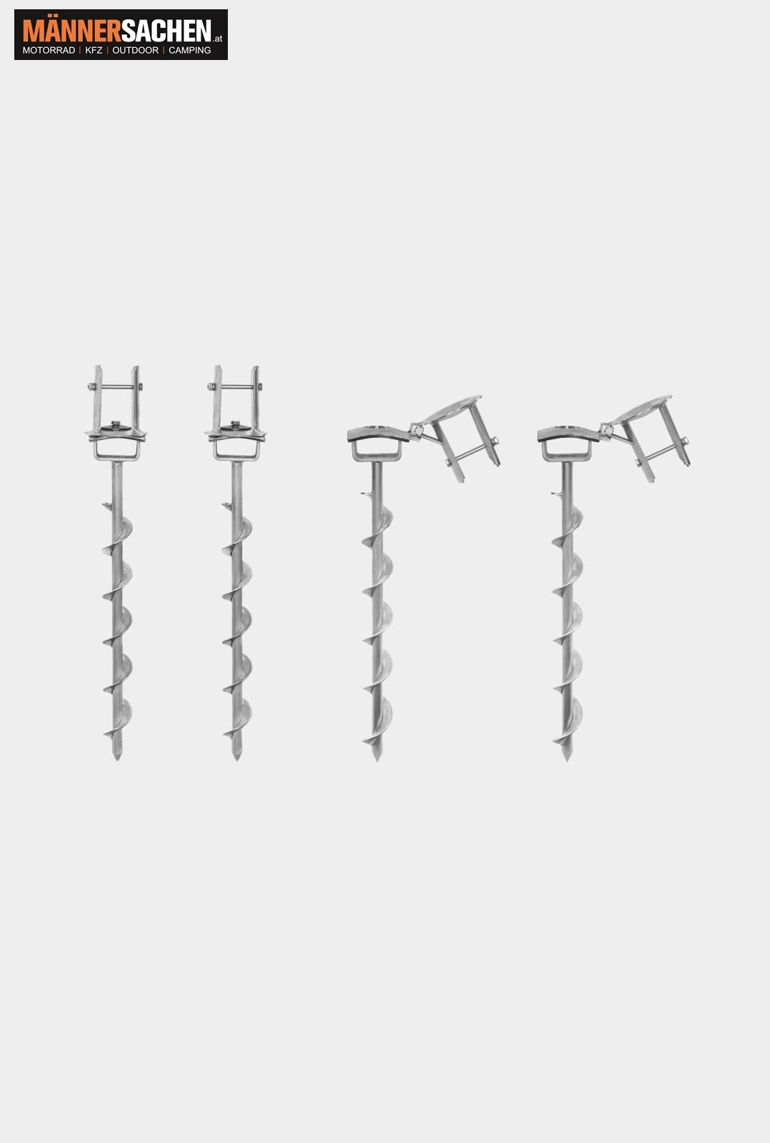 Erdanker-Schrauben-Set, 2 fest 2 klappbar VERSAND oder ABHOLUNG