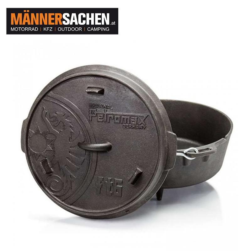 PETROMAX FEUERTOPF FT6 DUTCH OVEN Gusseisentopf - Das Original