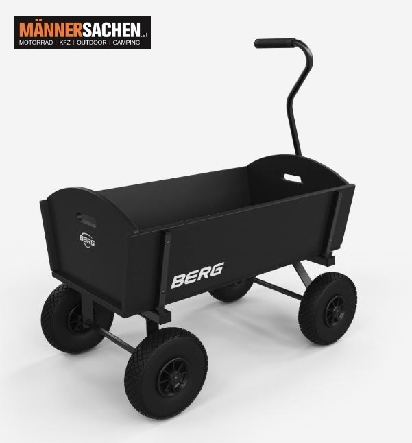 BERG TOYS BOLLERWAGEN L oder XL braun oder schwarz. GRATISVERSAND !