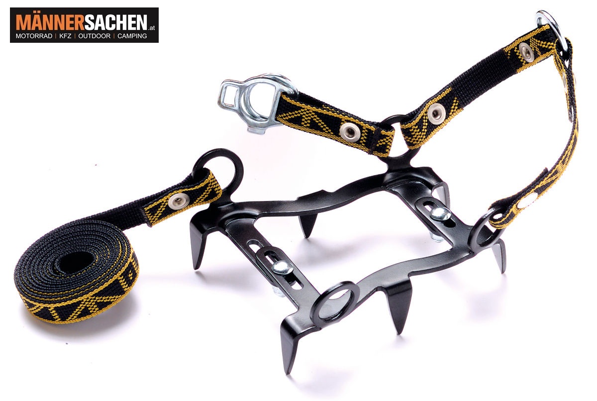 PETZL Grödel CRAB 6 fürs Fortbewegung auf einer Böschung für alle Schuhgrößen