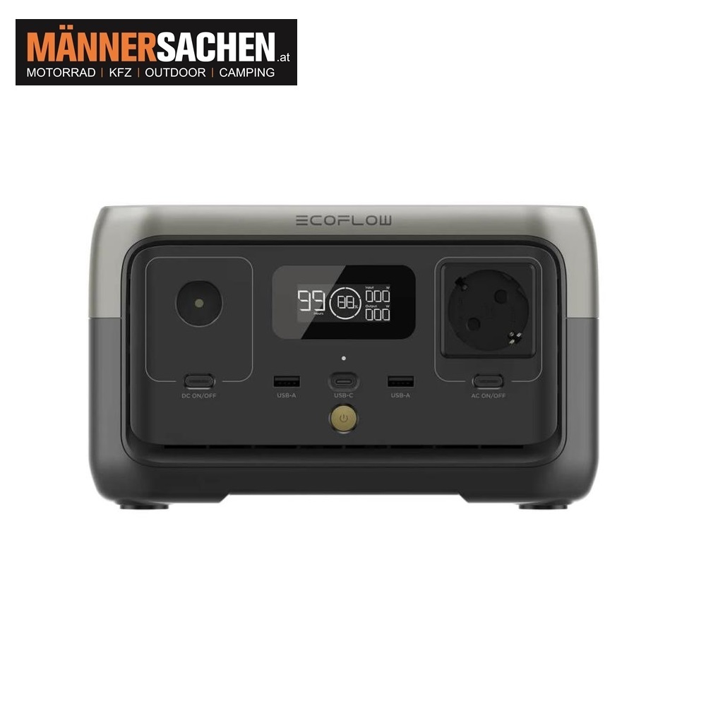 EcoFlow Tragbare Powerstation RIVER 2 256WH 300W AUSGANG