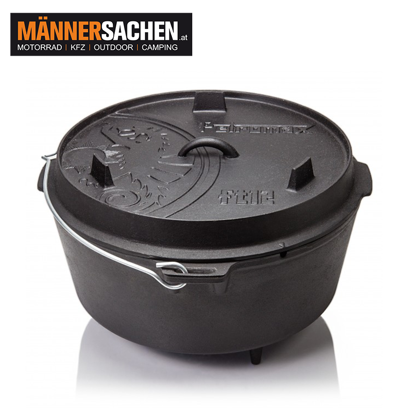 PETROMAX FEUERTOPF FT12 DUTCH OVEN Gusseisentopf - Das Original