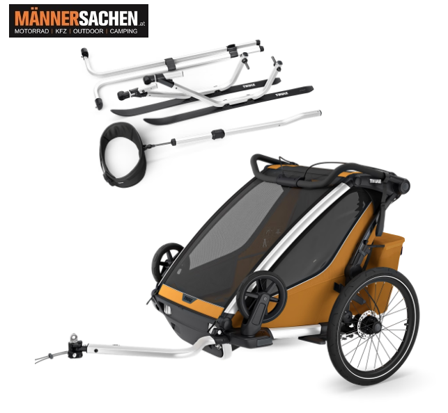 THULE Chariot Sport 2 double ski bundle