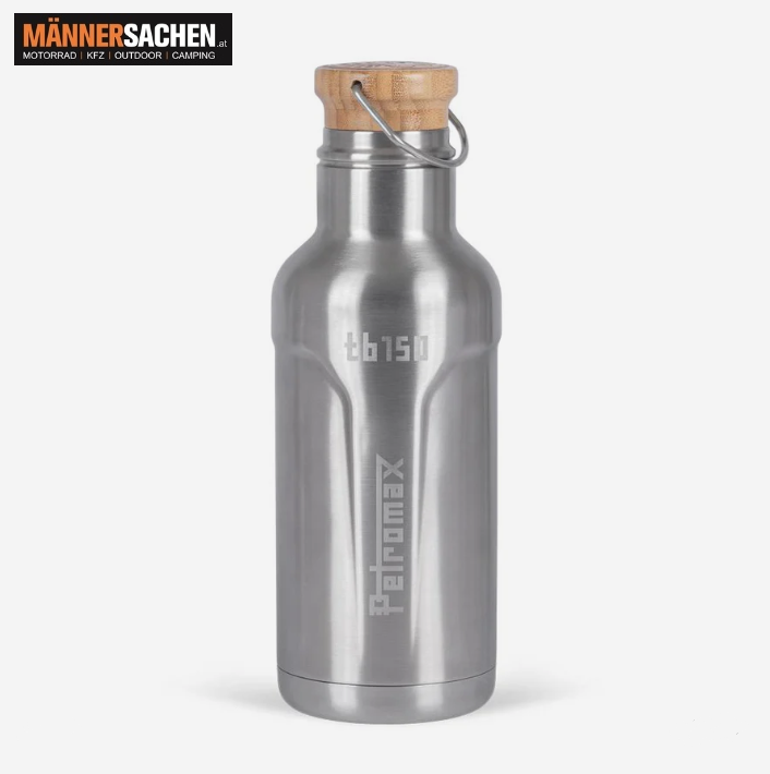 PETROMAX ISOLIERFLASCHE 1,5 Liter oder 1 Liter hält bis zu 94 h kalt & 22 h heiß