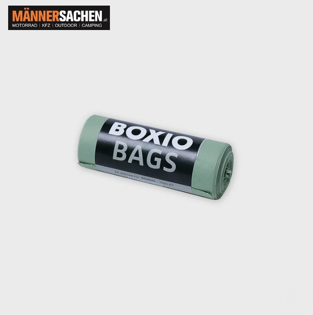 BOXIO BAGS 10 Liter - Boxios kompostierbare Müllbeutel - auch im 3er Pack erhältlich