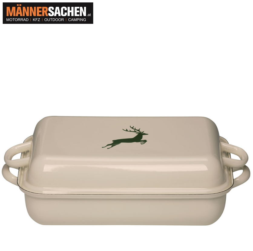 RIESS BRATPFANNE MIT DECKEL 37/26 cm