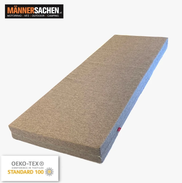 HERO CAMPER Deluxe Matratze in dunkelgrau