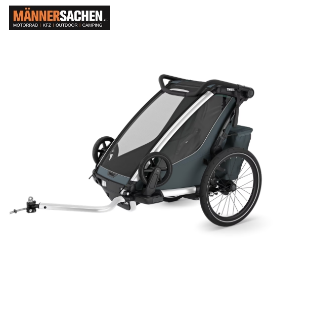 THULE Chariot Cross 2 single Multisport-Fahrradanhänger Einsitzer Dark Slate (10201034)