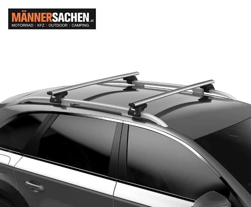 THULE SmartRack XT Aluminium Bar Länge: 118 cm komplettes Dachträgersystem 730402