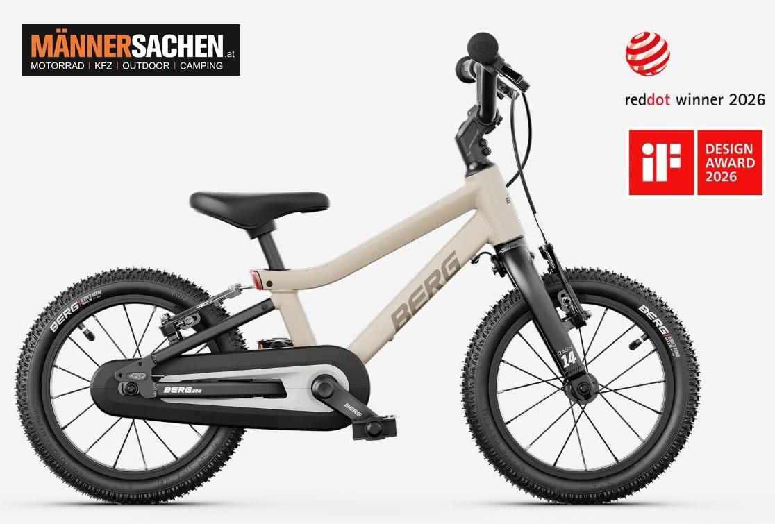 BERG TOYS DASH Kinderfahrrad in der Farbe : sand 24.90.01.00 NEUHEIT !