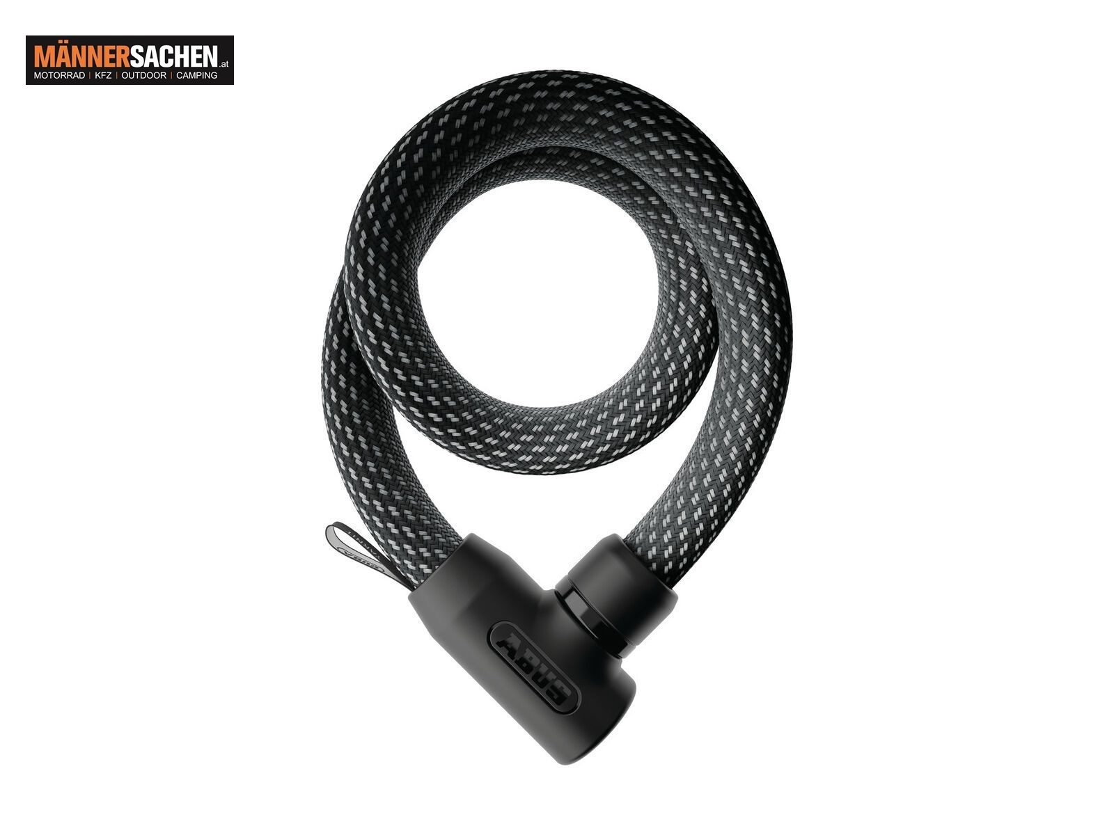 ABUS YARNIT™ Das textile Kettenschloss. 4004K/85 schwarz 2025 NEUHEIT ! LÄNGE : 85 cm Unser Kauftipp ! 