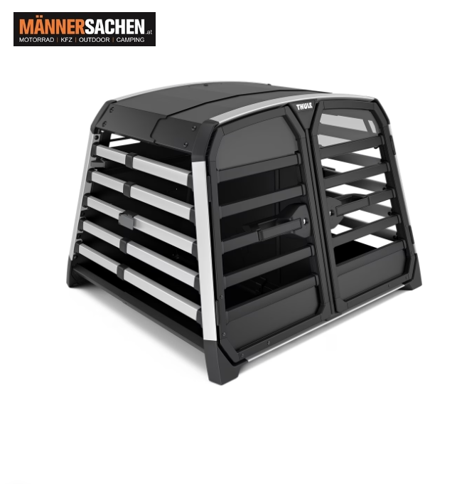 THULE ALLAX double L compact doppelte Hundebox für Autos in der Größe: L compact inkl. GRATISVERSAND