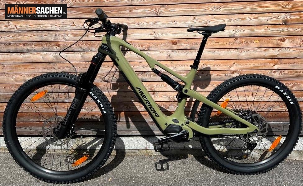 MERIDA E-Bike Fully eONE-SIXTY 6000 XLE-MTB GREEN(BLACK) /2025! AUSSTELLUNGSTÜCK