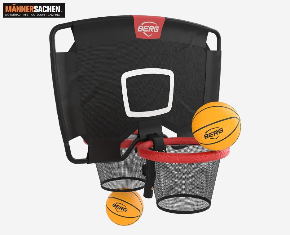 BERG TOYS TwinHoop Basketballkorb für innerhalb und außerhalb des Trampolins  35.91.00.01
