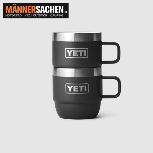 YETI Rambler® Stapelbare Becher (177 ml) mit DuraSip™ Keramikbeschichtung. 2 Stück im Set !