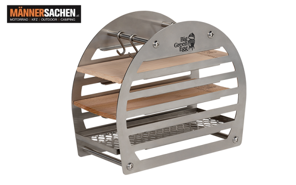 BIG GREEN EGG Räucherturm - ermöglicht kochen auf sechs Ebenen